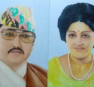 King Birendra & Queen Aisharwya